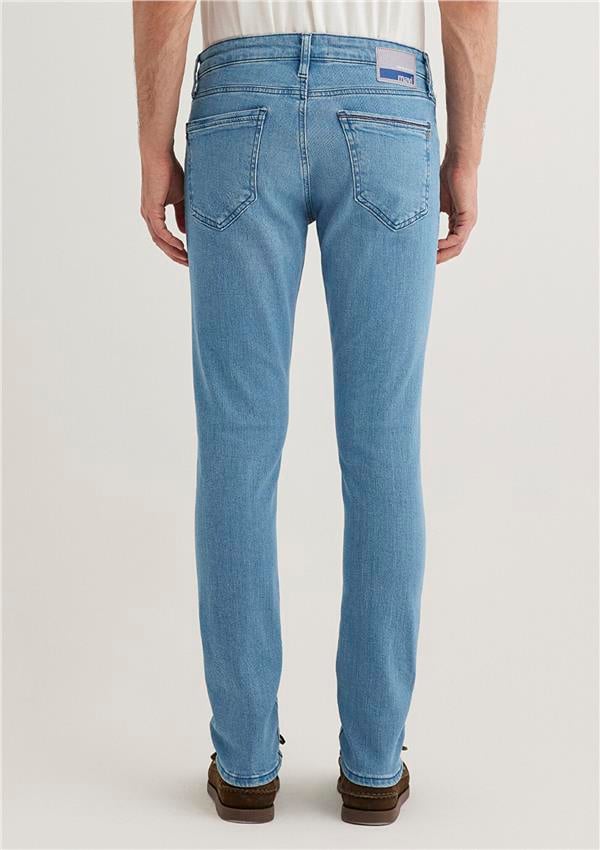 Mavı M0042487837 James Lt Sky Premıum Blue Erkek Skınny Denım Pantolon