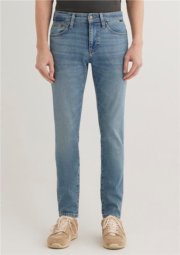 Mavı M0042489281 James Mıd Brushed Mavı Premıum Erkek Skınny Denım Pantolon