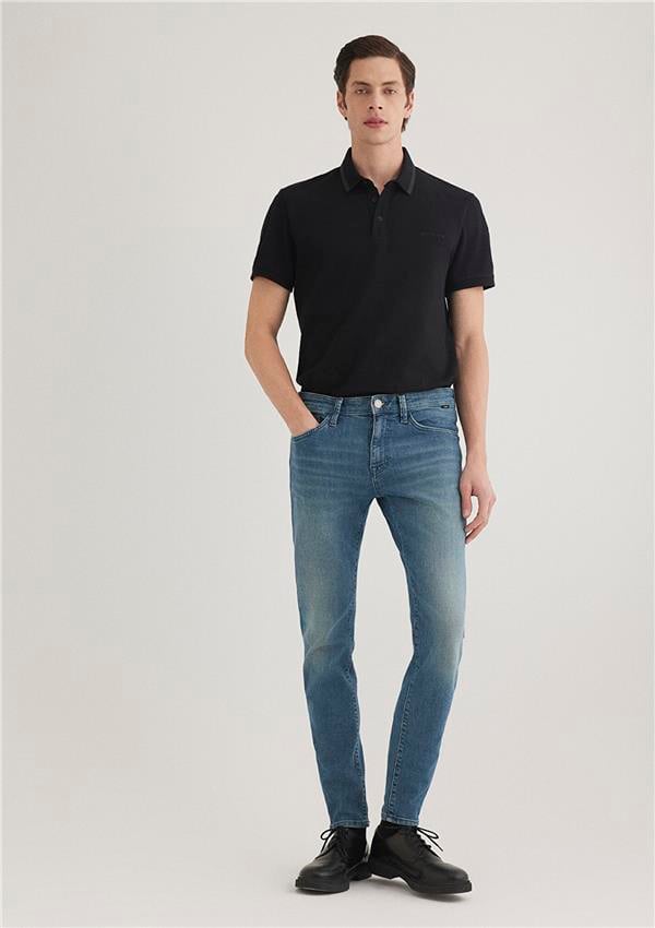 Mavı M0042489352 James Foggy Shaded Lux Black Erkek Skınny Denım Pantolon