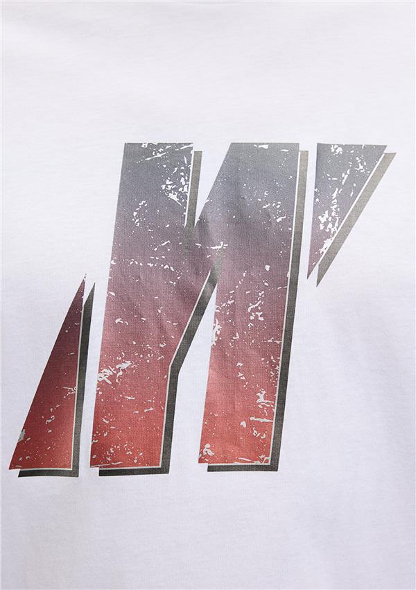 Mavi M0612185-620 Beyaz Erkek Loose Mavi Pro T-Shirt