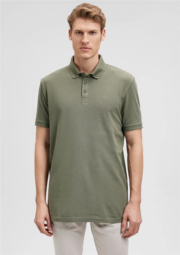 Mavi M063247-33198 Haki Erkek Slim Polo T-Shirt