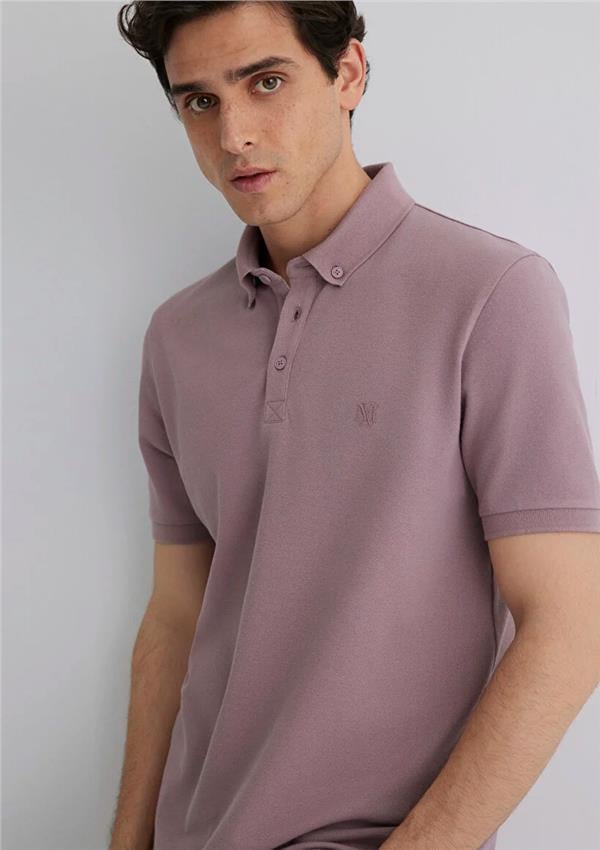 Mavı M063247-89596 Toadstool Erkek Slım Polo Yaka T-Shırt