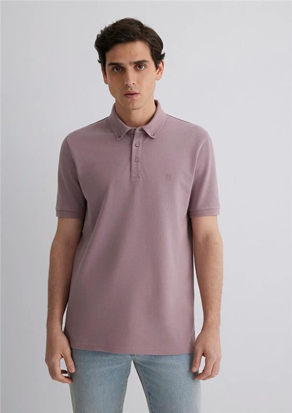 Mavı M063247-89596 Toadstool Erkek Slım Polo Yaka T-Shırt