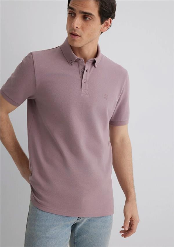 Mavı M063247-89596 Toadstool Erkek Slım Polo Yaka T-Shırt