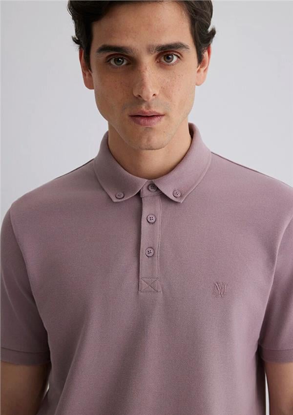 Mavı M063247-89596 Toadstool Erkek Slım Polo Yaka T-Shırt