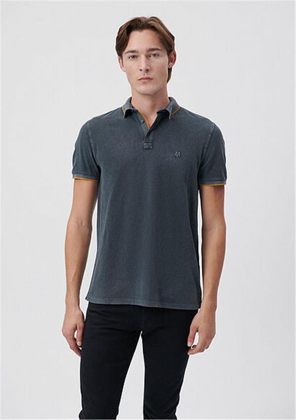Mavi M065920-30653 Gölge Gri Erkek Slim Polo T-Shirt