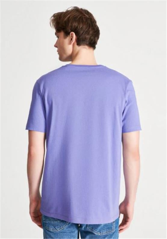 Mavi M066842-34637 Koyu Eflatun Erkek T-Shirt