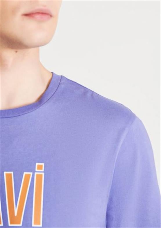 Mavi M066842-34637 Koyu Eflatun Erkek T-Shirt