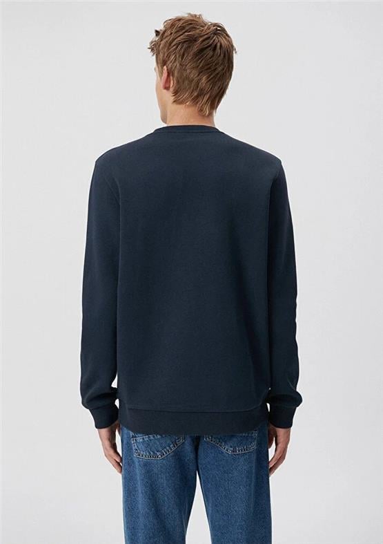 Mavi M0S10008-70492 Lacivert Erkek Bisiklet Yaka Sweatshirt