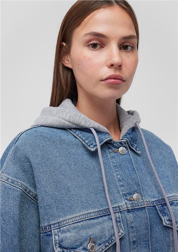Mavi M110641-35265 İndigo Denim Kadın Boxy Oversize Lexa Denim Ceket