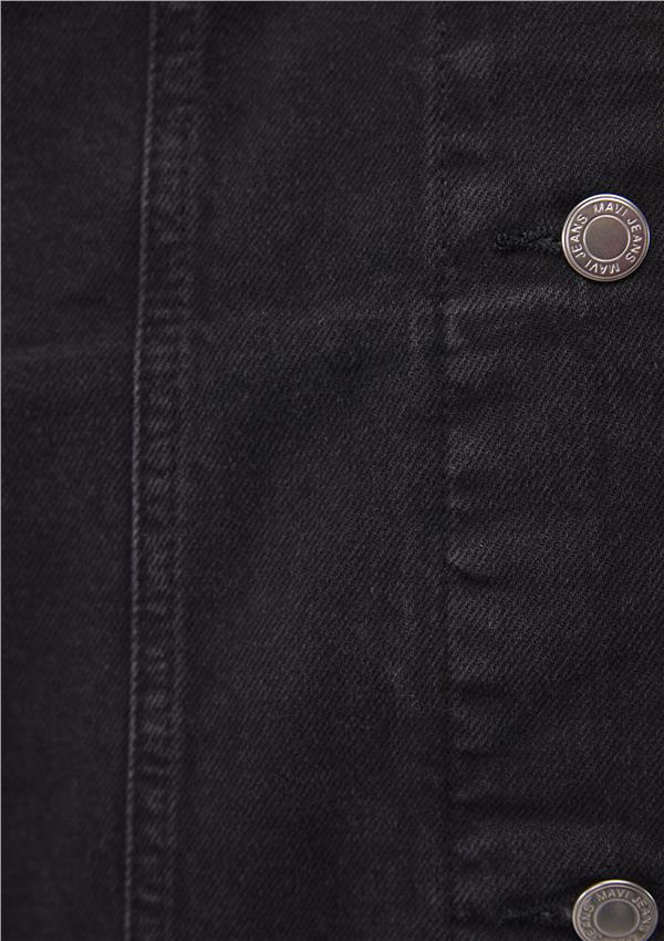 Mavi M110641-82671 Lexa Dark Smoke Denim Kadın Oversize Denim Ceket