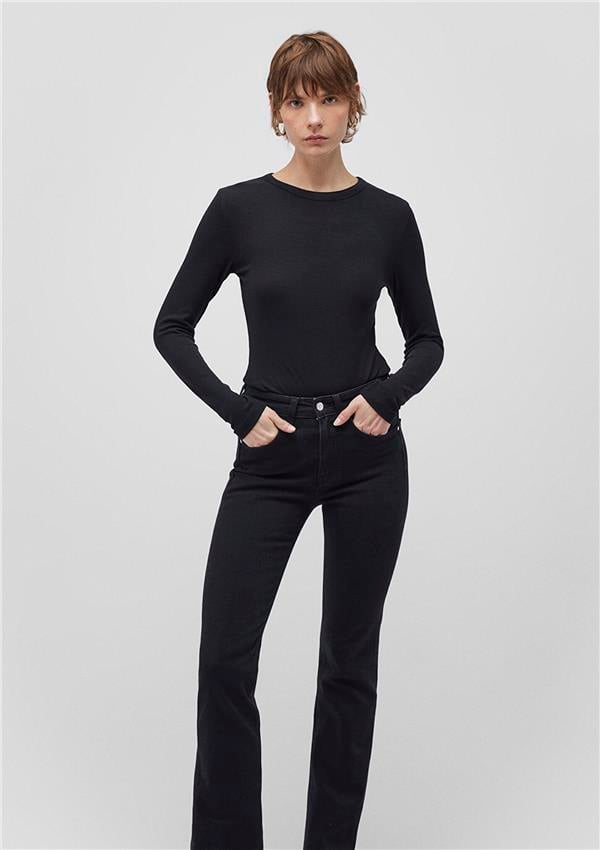Mavi M1612817-900 Siyah Kadın Sweatshirt