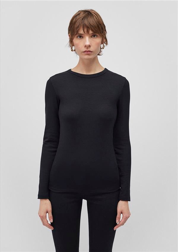 Mavi M1612817-900 Siyah Kadın Sweatshirt