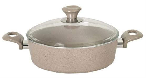 MEHTAP MERMER STONE K.YARIK TENCERE 28 CM