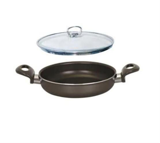 MEHTAP SAHAN 22 CAM KAPAKLI CIFT TARAF TEFLON ONYX