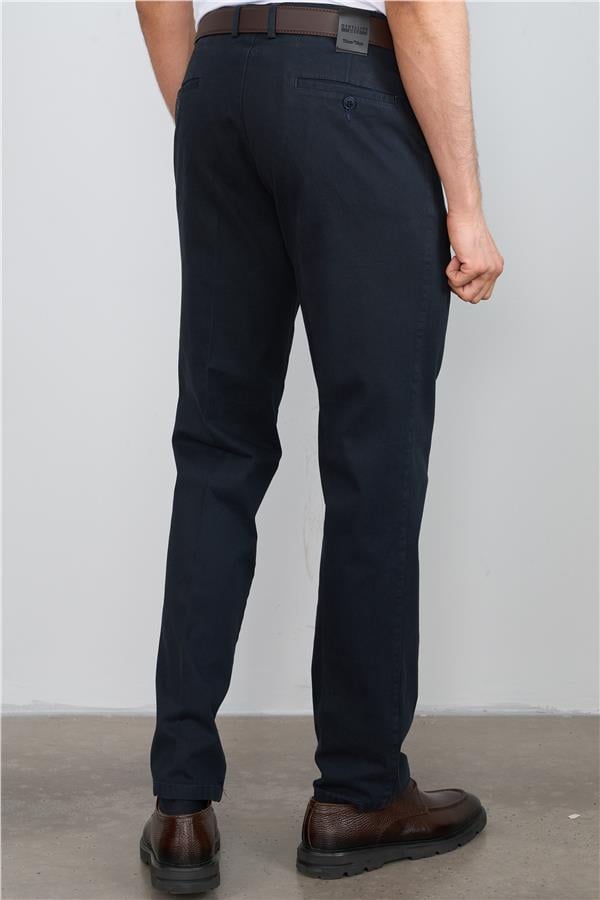 Mentality 6446 Erkek Emporıo Gabardin Pantolon Lacivert