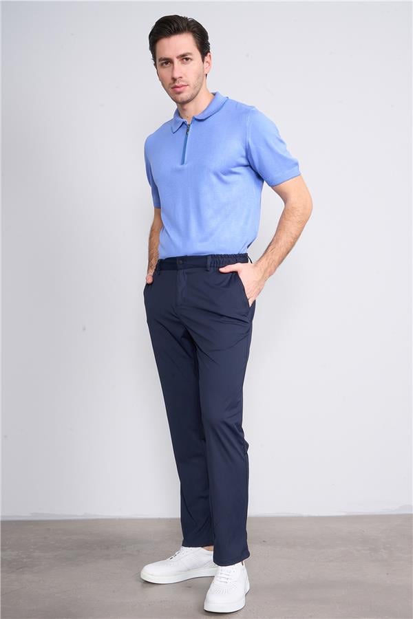 Mentality 6485 Erkek Nayman Jogger Pantolon Lacivert