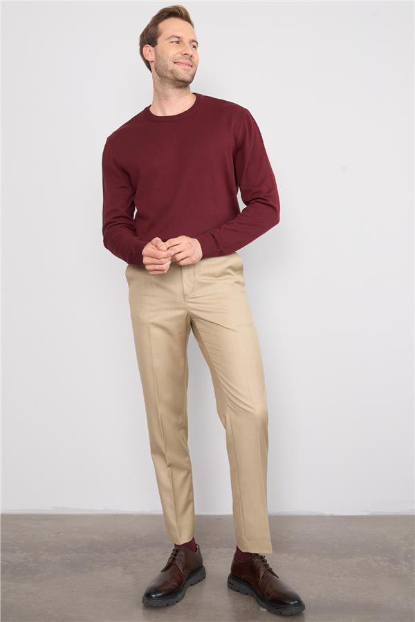 Mentality 8280 Erkek Yan Cep Pantolon Taba
