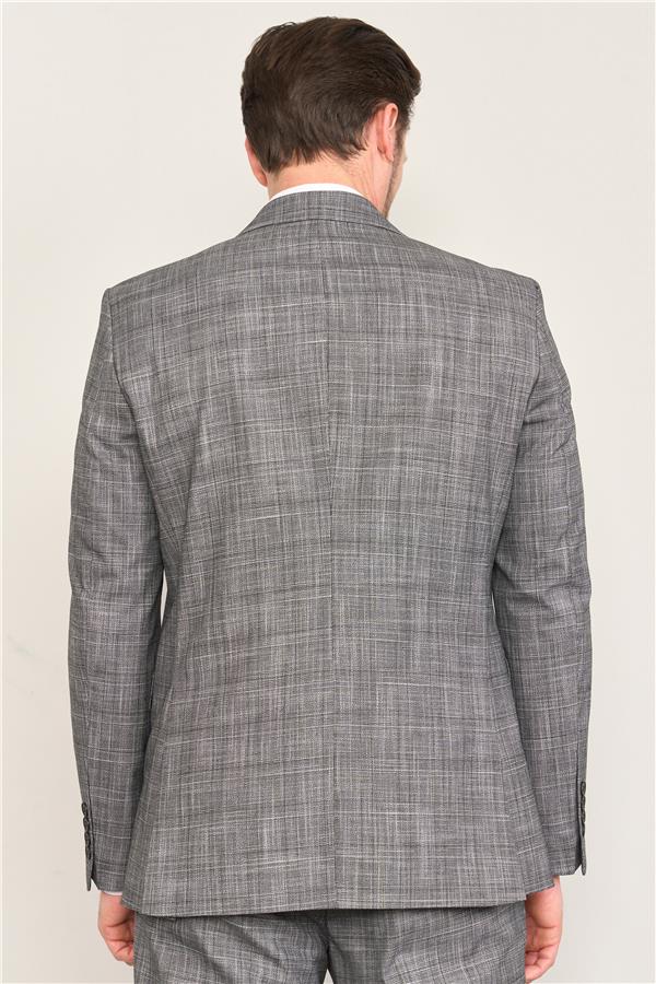 Mentality 9120 Erkek Mono Yaka Slim Fit Takım Elbise Siyah