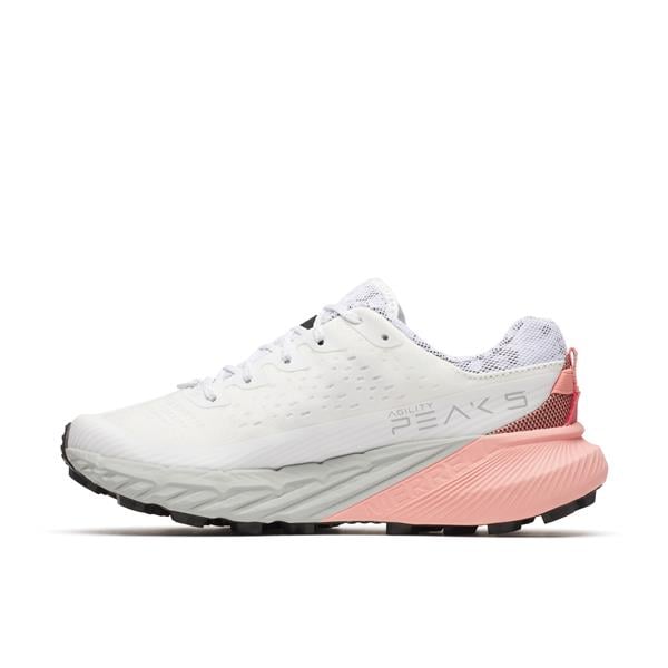 Merrell J068374 Agılıty Peak 5 33133 Whıte/Soft Coral Zenne Kosu Ayakkabısı