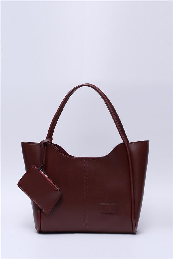 Mıyamıra Shk108 Bordo Kadın Omuz Cantası