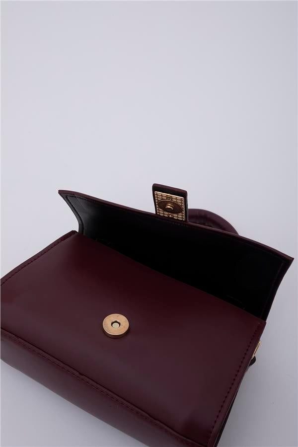 Mıyamıra Shk109 Bordo Kadın Omuz Cantası
