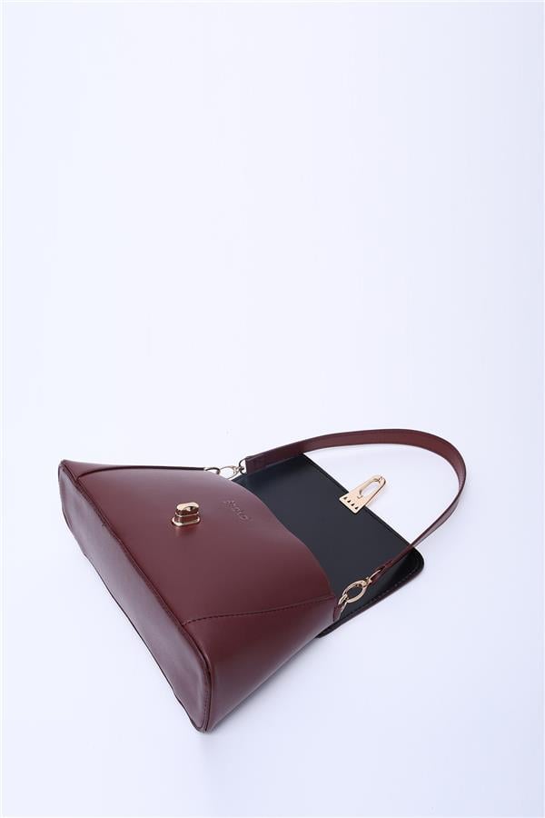 Mıyamıra Shk153 Bordo Kadın Omuz Cantası