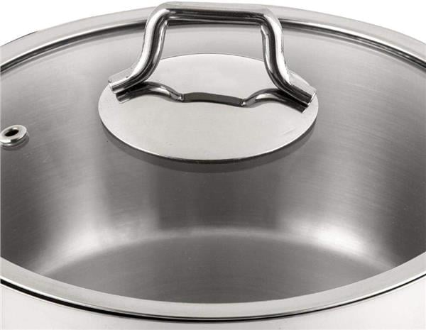 Nehir 29002 Silver Klasik 8 Parça Çelik Tencere Seti