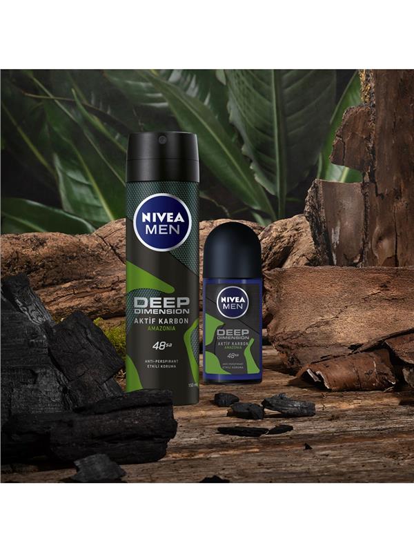 NIVEA 150ML DEO DEEP AMZ ERKEK
