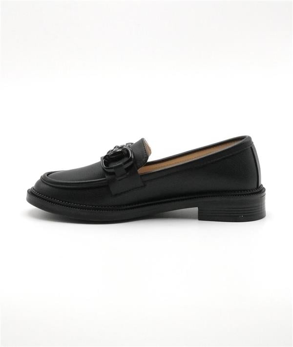 Oflaz 147 302 Siyah Kadın Loafer Ayakkabı