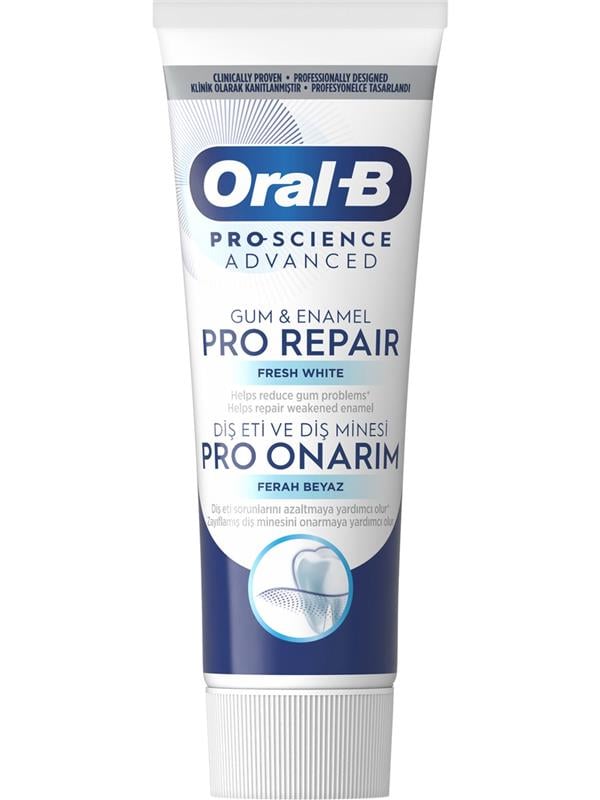 ORAL-B 75ML DIS ETI VE DIS MINESI ONARIM EKSTRA FERAH