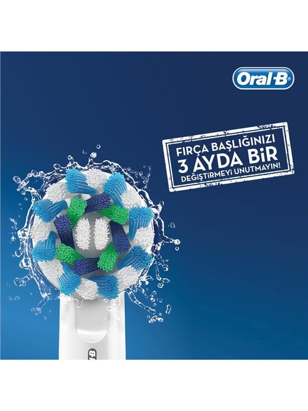 ORAL-B D100 PEMBE VITALITY 3DWHITE KUTULU DIS FIRCASI