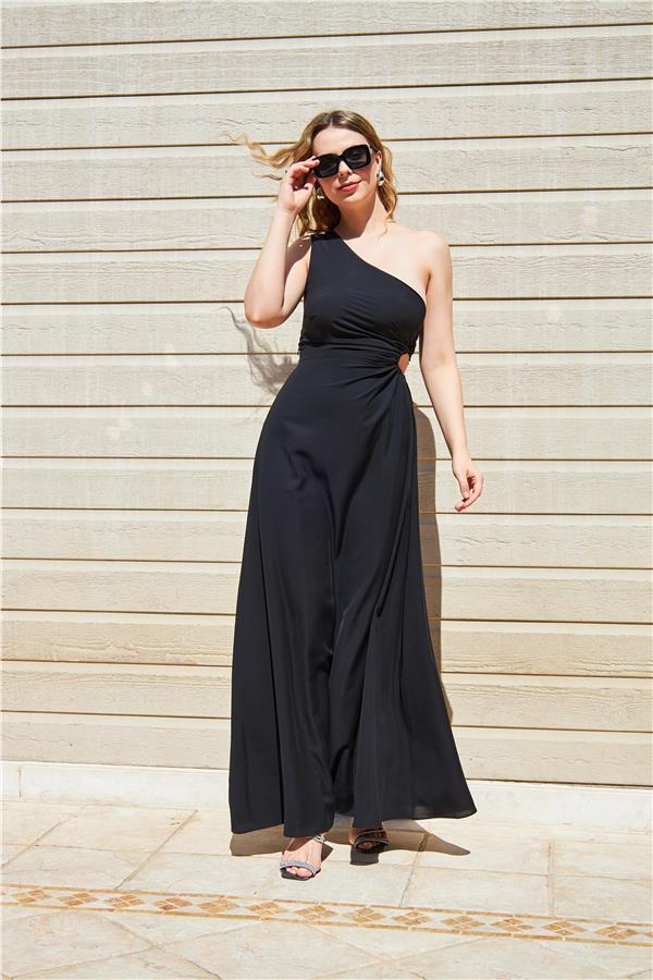 Patara Y25 25-5956 Sıyah Kadın Elbıse