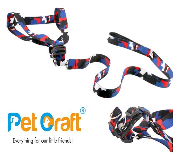 Petcraft Neon Göğüs Tasma Large