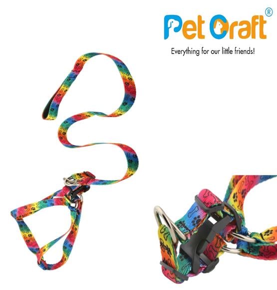 Petcraft Neon Göğüs Tasma Medium