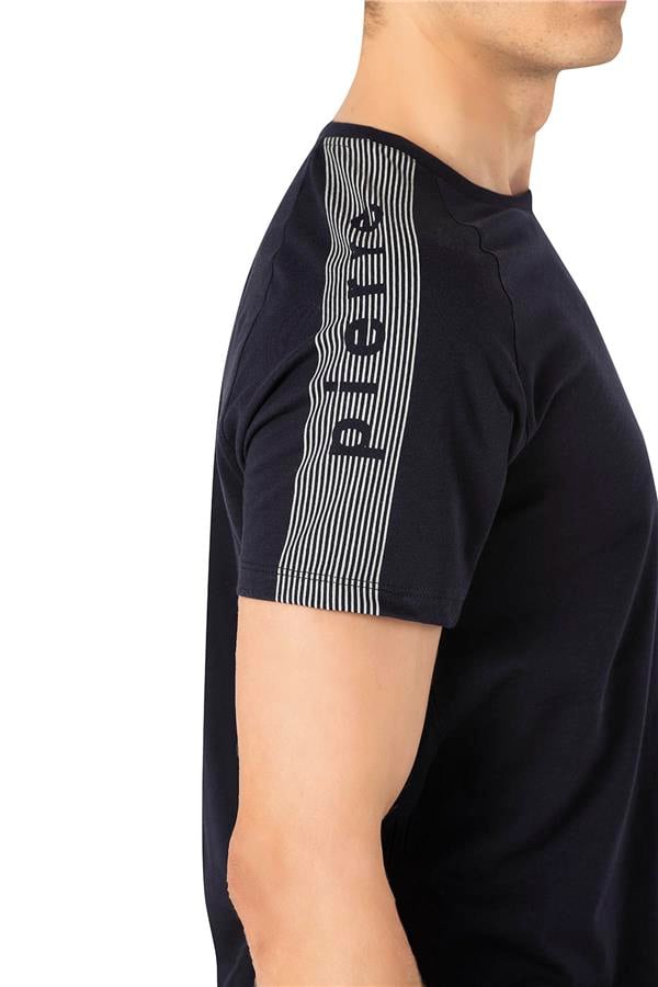 Pierre Cardin Y25 6085 Lacivert Erkek Penye Pijama Takımı