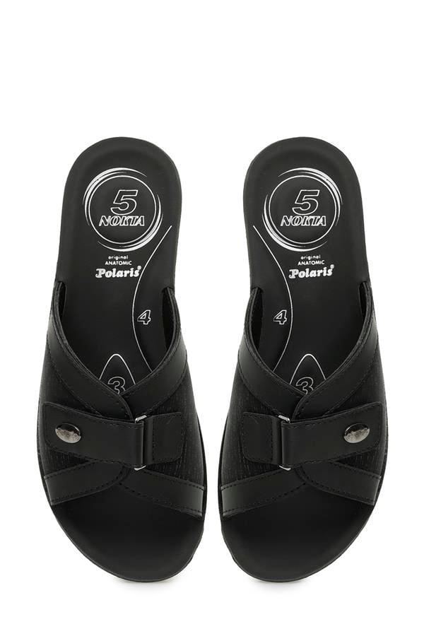 Polaris 5 Nokta 5M 407011 Z5Fx Siyah Kadın Ev İçi Terlik