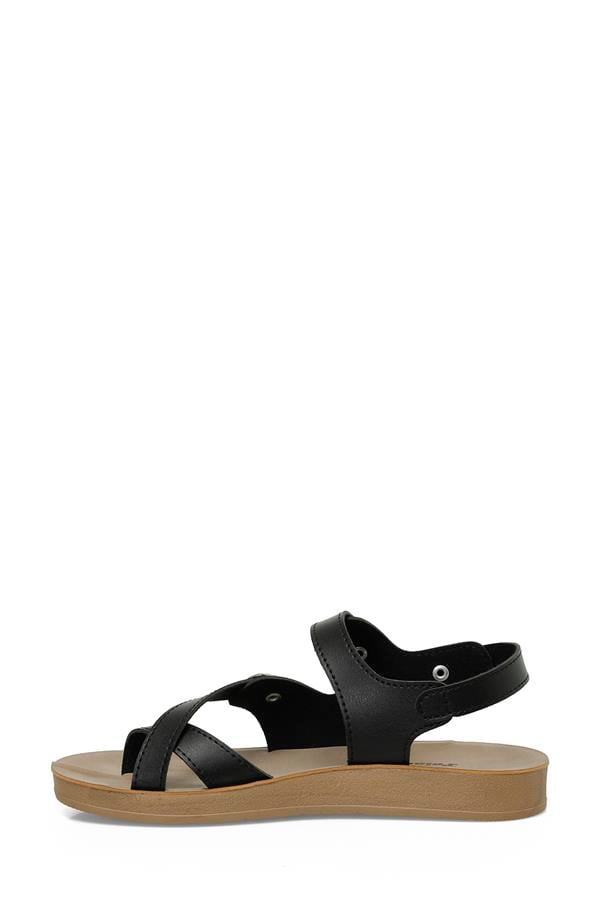 Polaris 5M 158657 Z5Fx Siyah Kadın Casual Comfort Sandalet