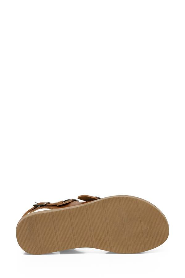 Polaris 5M 158657 Z5Fx Taba Kadın Casual Comfort Sandalet