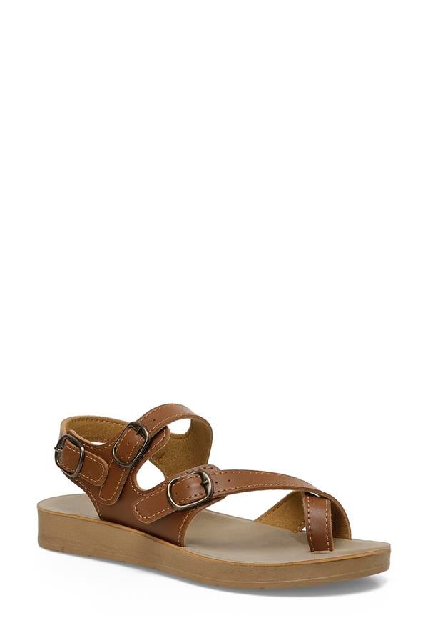 Polaris 5M 158657 Z5Fx Taba Kadın Casual Comfort Sandalet