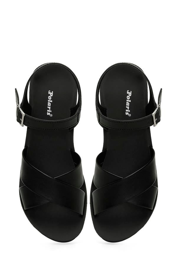 Polaris 5M 315560 Z 5Fx Siyah Kadın Dolgu Sandalet