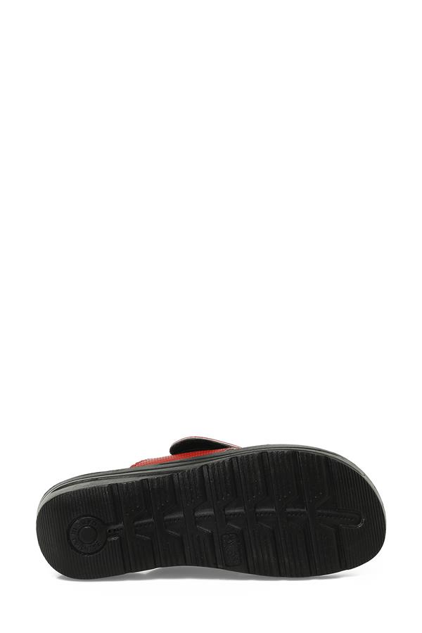 Polaris 5M 407001 Z5Fx Kırmızı Kadın Geleneksel Comfort Terlik