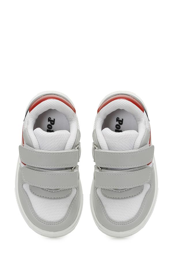 Polaris 5P Barte B5Fx Gri Erkek Bebe Basıc Sneaker Ayakkabı