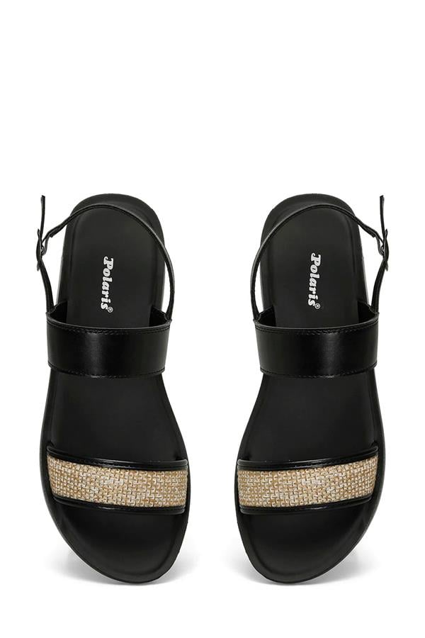 Polarıs A10164633312010 4M 323688.Z 4Fx Sıyah Zenne Sandalet