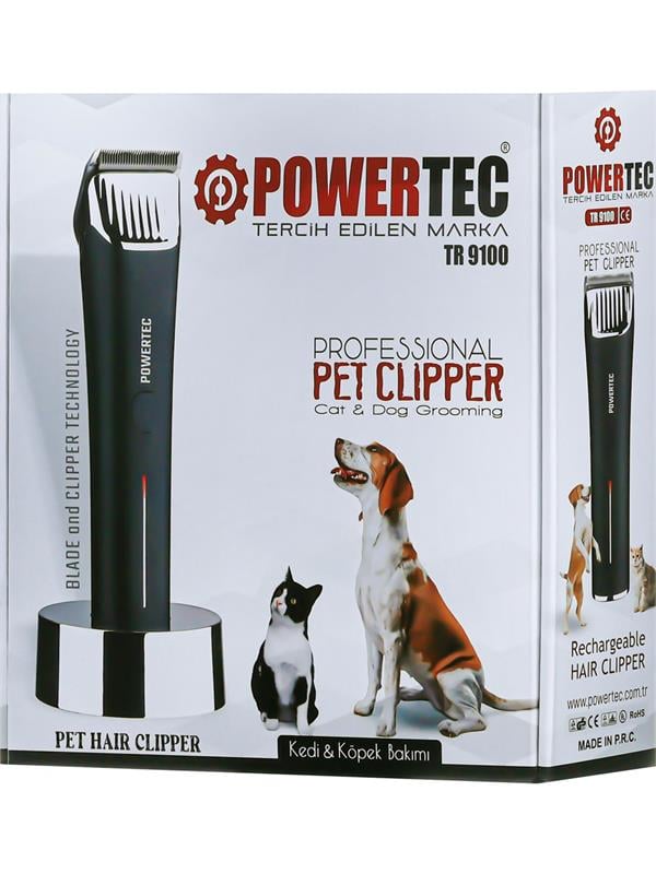 Powertec Tr-9100 Kedi & Köpek Tıraş Makinesi