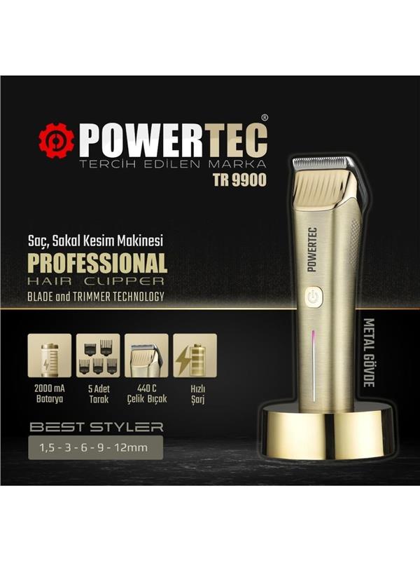 Powertec Tr 9900 Saç Kesme Makinesi
