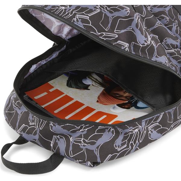 Puma 090346-07 Puma Plus Backpack Puma Black-Puma Cat Aop Erkek Sırt Cantası
