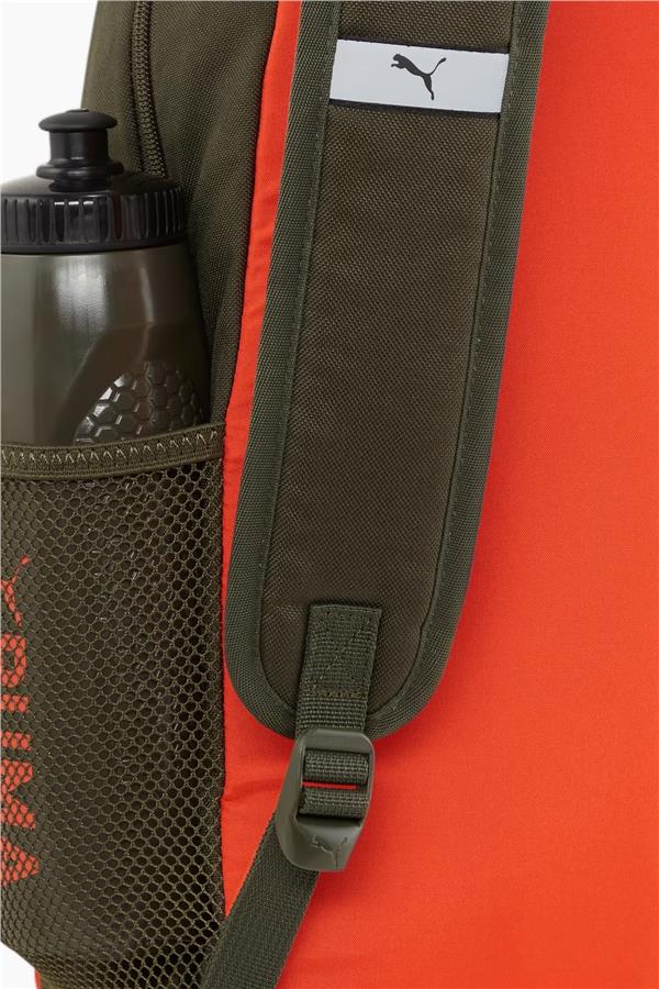 Puma 090468-03 Puma Phase Backpack Colorbl Dark Olıve-Redmazıng-Desert Dust Erkek Sırt Cantası