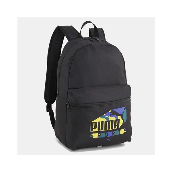 Puma 090709-01 Puma Phase Sports Prınt Bp Puma Black-Sports Prınt Erkek Sırt Cantası