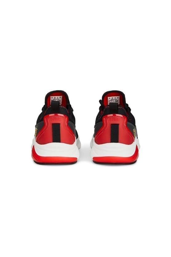 Puma 306982 09 Ferrarı Electron E Pro Puma Black-Rosso Corsa-Puma White Yetişkin Erkek Yürüyüş Ayakkabısı